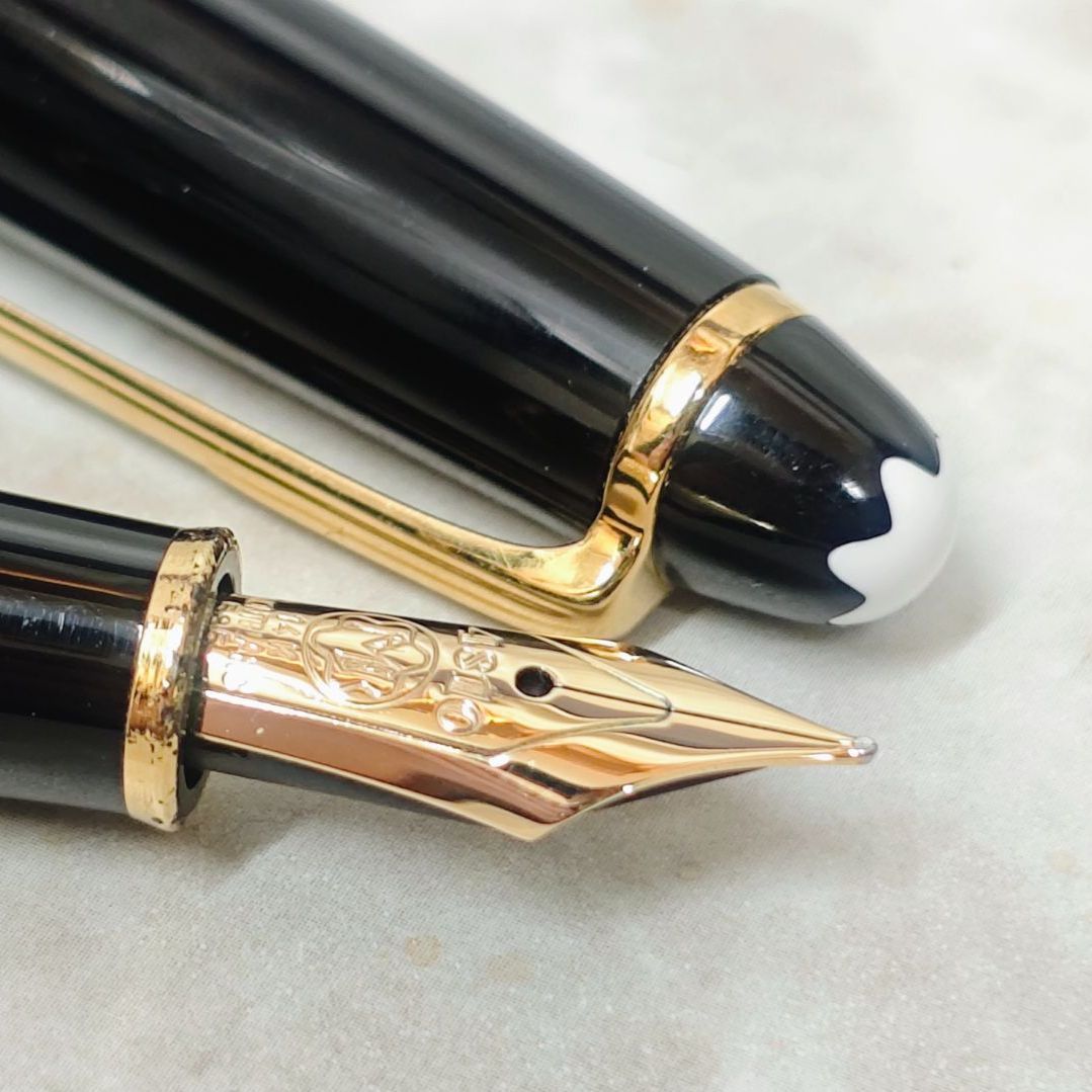 美品】MONTBLANCモンブラン 万年筆 Fニブ ペン先 14K （SNA