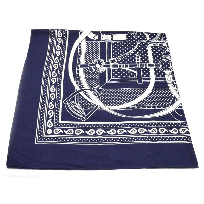 HERMES エルメス カレ140 Grand Manege グラン・マネージュ・バンダナ