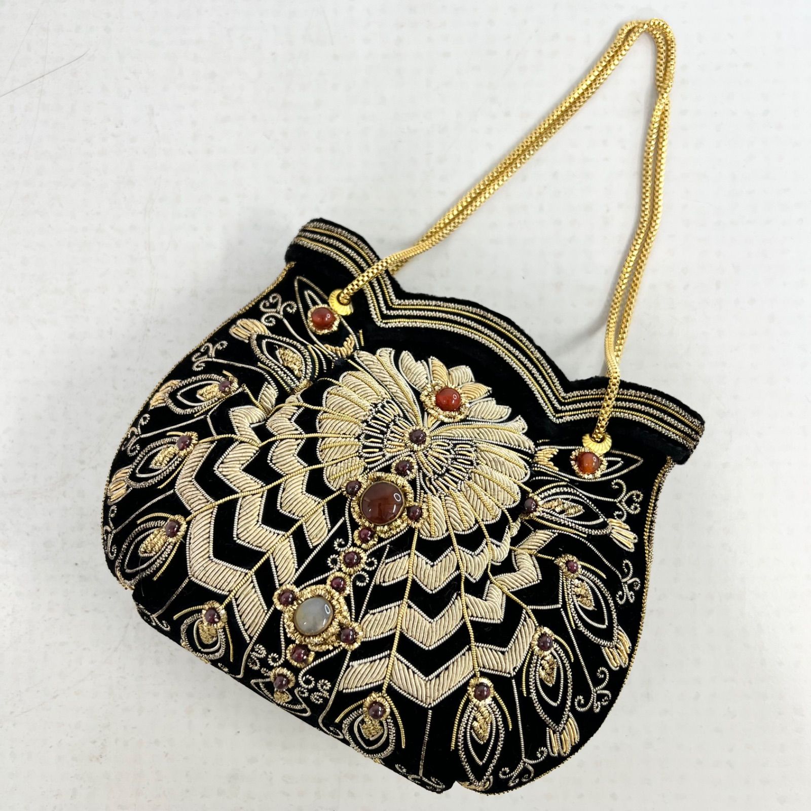 皇室御用達】LUMYはしもと 総ビーズバッグ ルミーはしもと