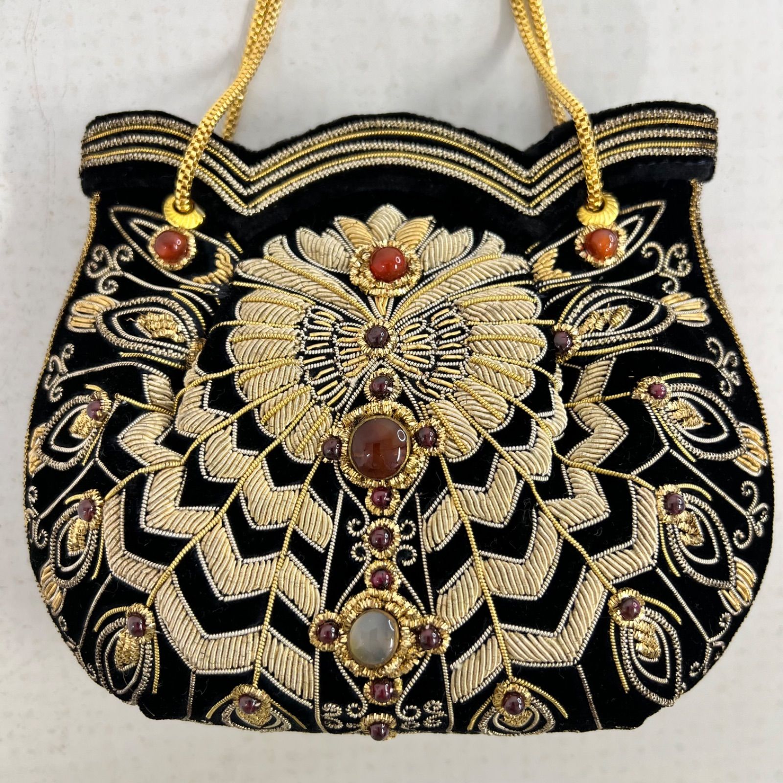 皇室御用達】LUMYはしもと 総ビーズバッグ ルミーはしもと