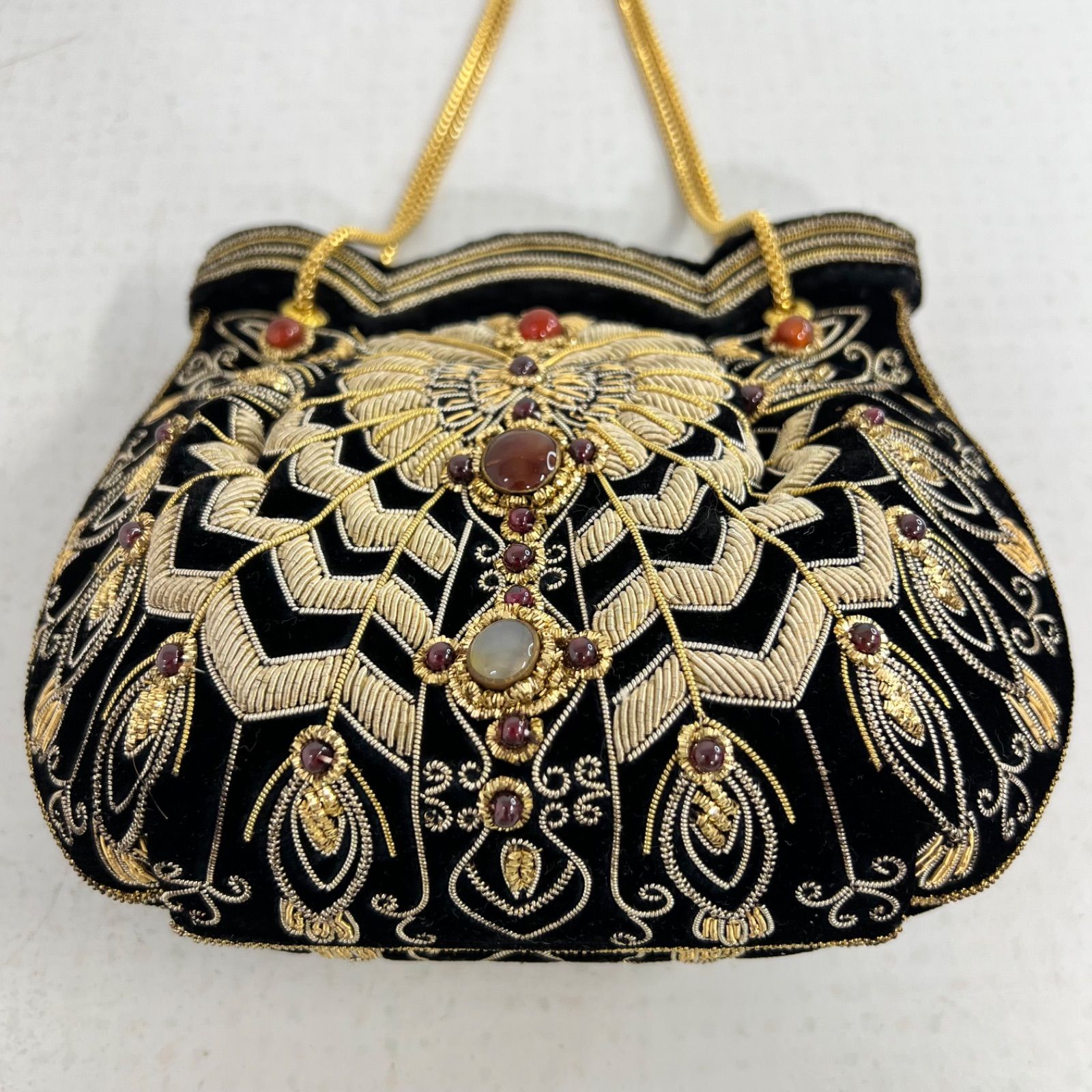 皇室御用達】LUMYはしもと 総ビーズバッグ ルミーはしもと