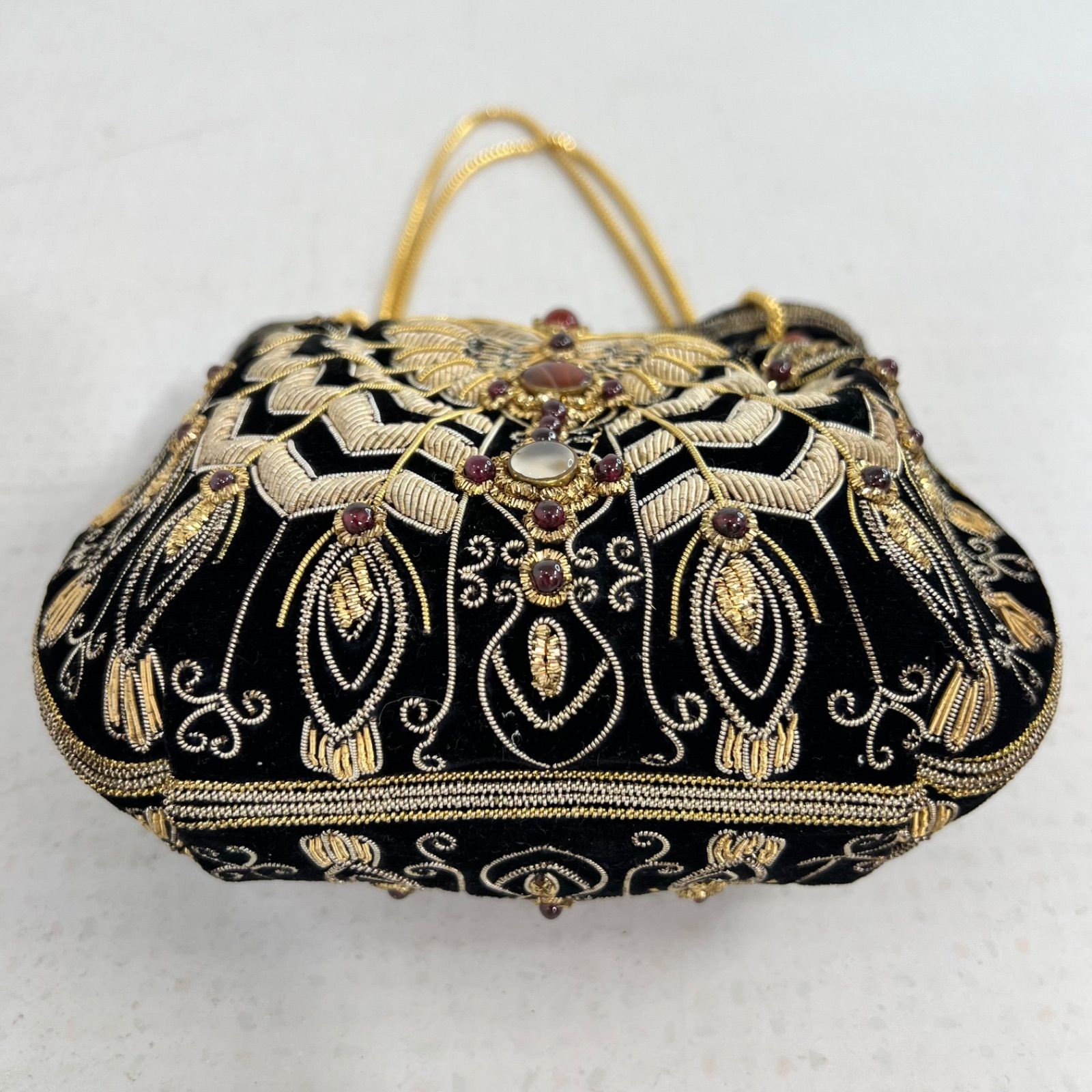 皇室御用達】LUMYはしもと 総ビーズバッグ ルミーはしもと