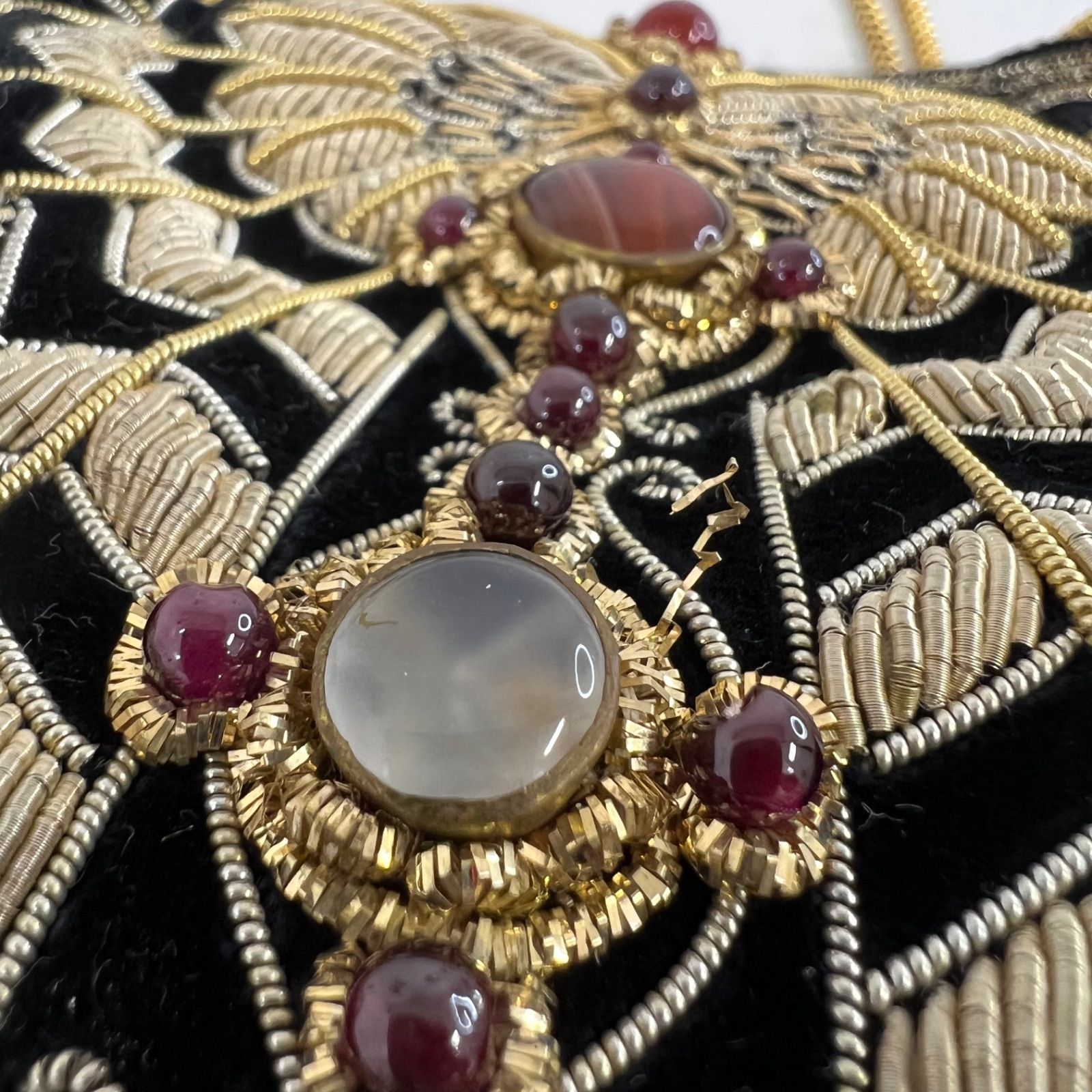 皇室御用達】LUMYはしもと 総ビーズバッグ ルミーはしもと