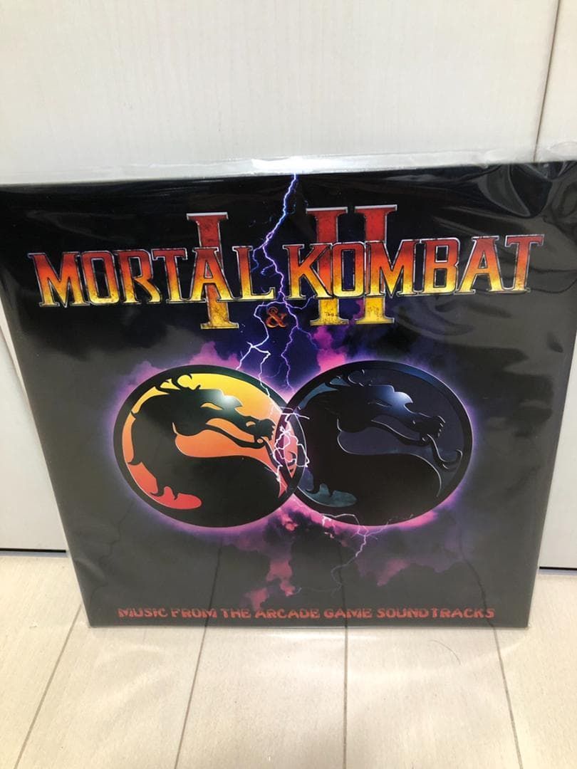 モータルコンバット 1 & 2 オリジナル サウンドトラック LP レコード Mortal Kombat I and II - Music From The Arcade Game Soundtracks
