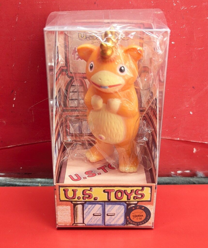 U.S.TOYS ゆーえすポケットミニソフビ ビル箱怪獣シリーズ BBブースカ 