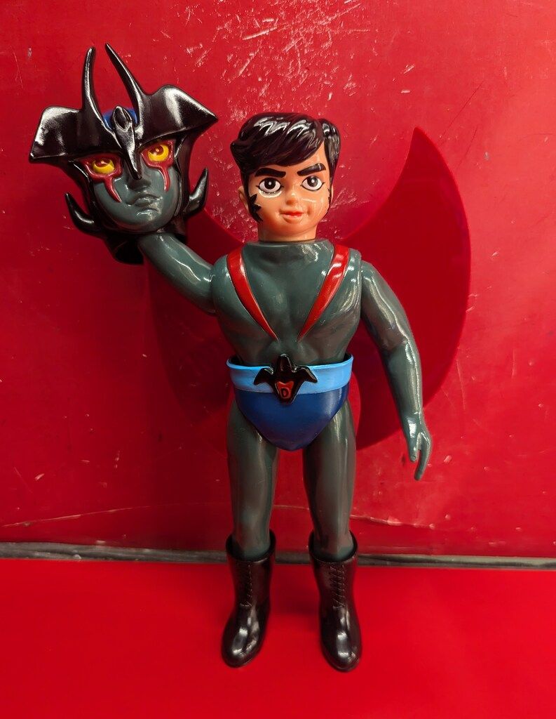 メディコム・トイ デビルマン '72復刻デザイン(黒u0026緑頭