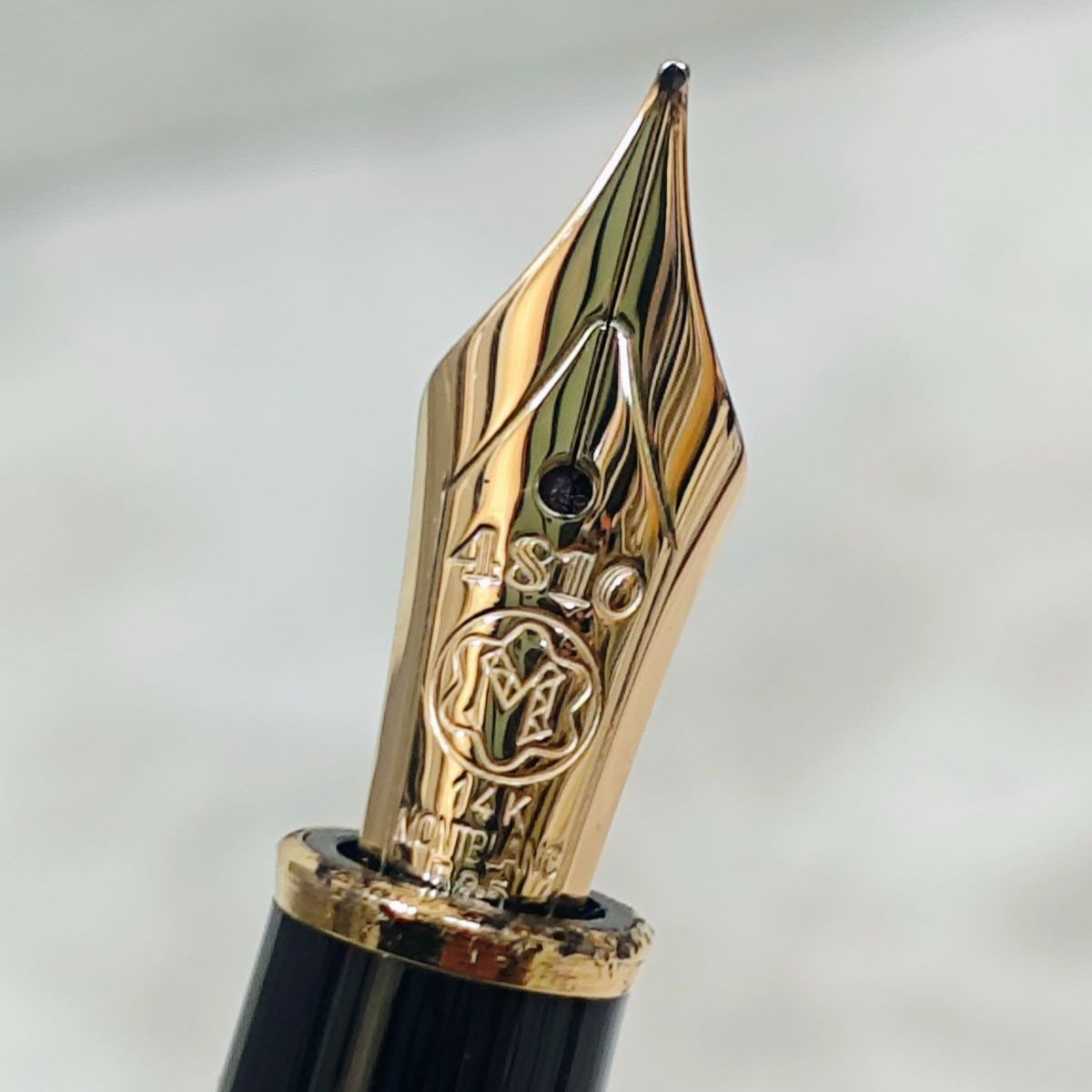 美品】MONTBLANCモンブラン 万年筆 Fニブ ペン先 14K （SNA