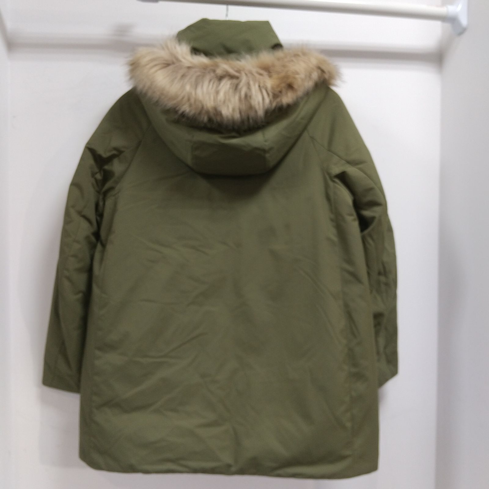 ks225◇UNIQLO ダウンジャケット (S) グリーン オリーブグリーン 