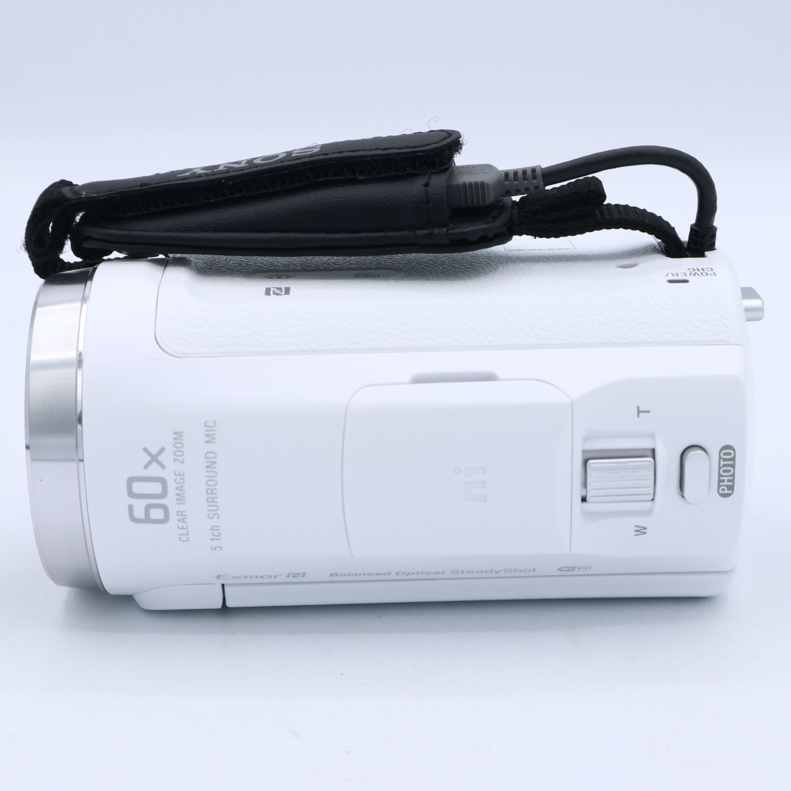 SONY ソニー ビデオカメラ Handycam HDR-CX680 ホワイト 内蔵メモリー