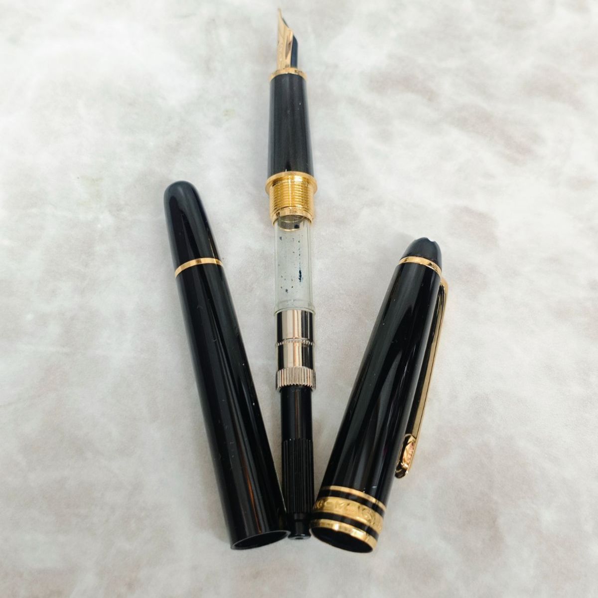 美品】MONTBLANCモンブラン 万年筆 Fニブ ペン先 14K （SNA