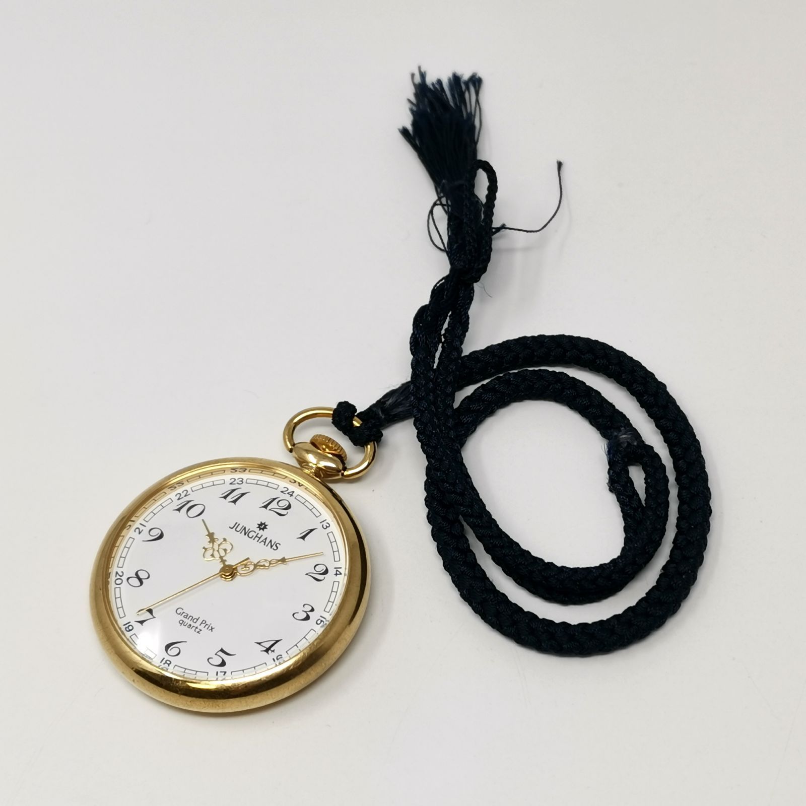 JUNGHANS ユンハンス GRAND-PRIX グランプリクオーツ 懐中時計 文字盤 