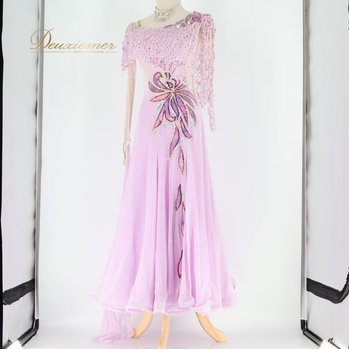 社交ダンス 衣装 スタンダードドレス ワンピース ドレス スタンダード