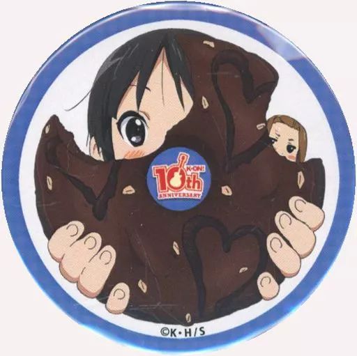 中古バッジ・ピンズ 秋山澪 「けいおん!10周年 桜高購買部 渋谷