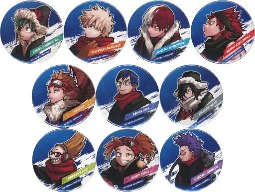 中古】バッジ・ピンズ 全10種セット 「僕のヒーローアカデミア
