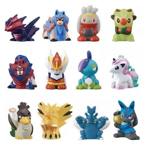 中古】食玩 トレーディングフィギュア 全12種セット 「ポケモンキッズ