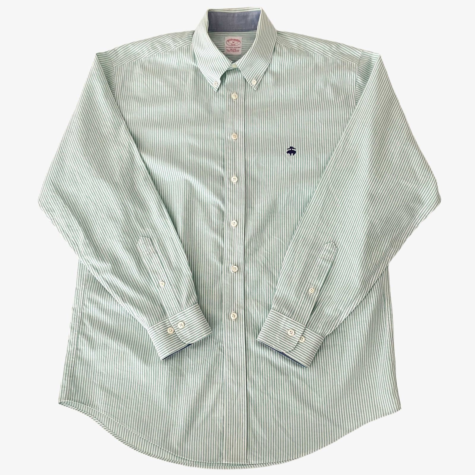 M】Brooks Brothers(ブルックスブラザーズ) 346 ポロカラーBD( ボタン