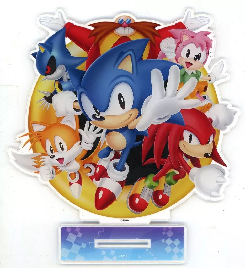 ソニック　ビッグアクリルスタンドセット 中古】アクリルスタンド・アクリルパネル [単品] 集合 ビッグアクリル