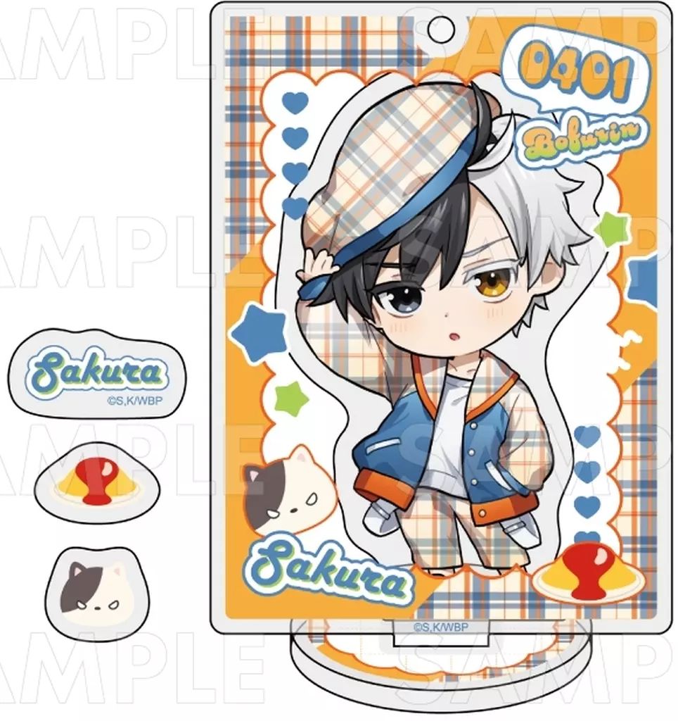 アクリルスタンド・アクリルパネル 桜遥 チェックセーラー アクリルスタンド 「WIND BREAKER」