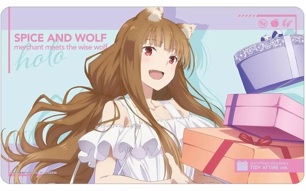 中古】デスクマット ホロ(キレイめファッションでお買い物ver.) 描き