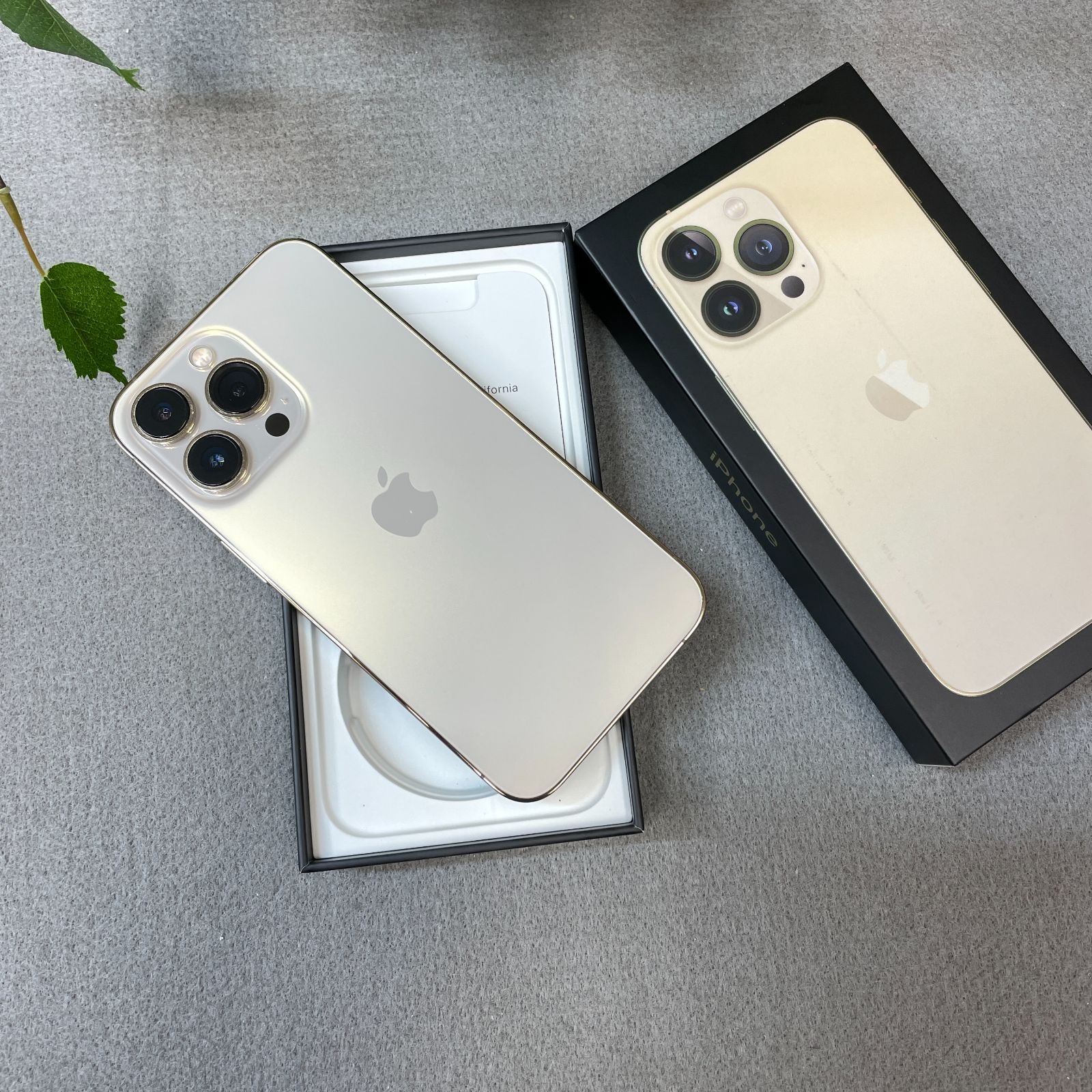 iPhone 13 Pro ゴールド 128GB SIMフリー 画面割れジャンク