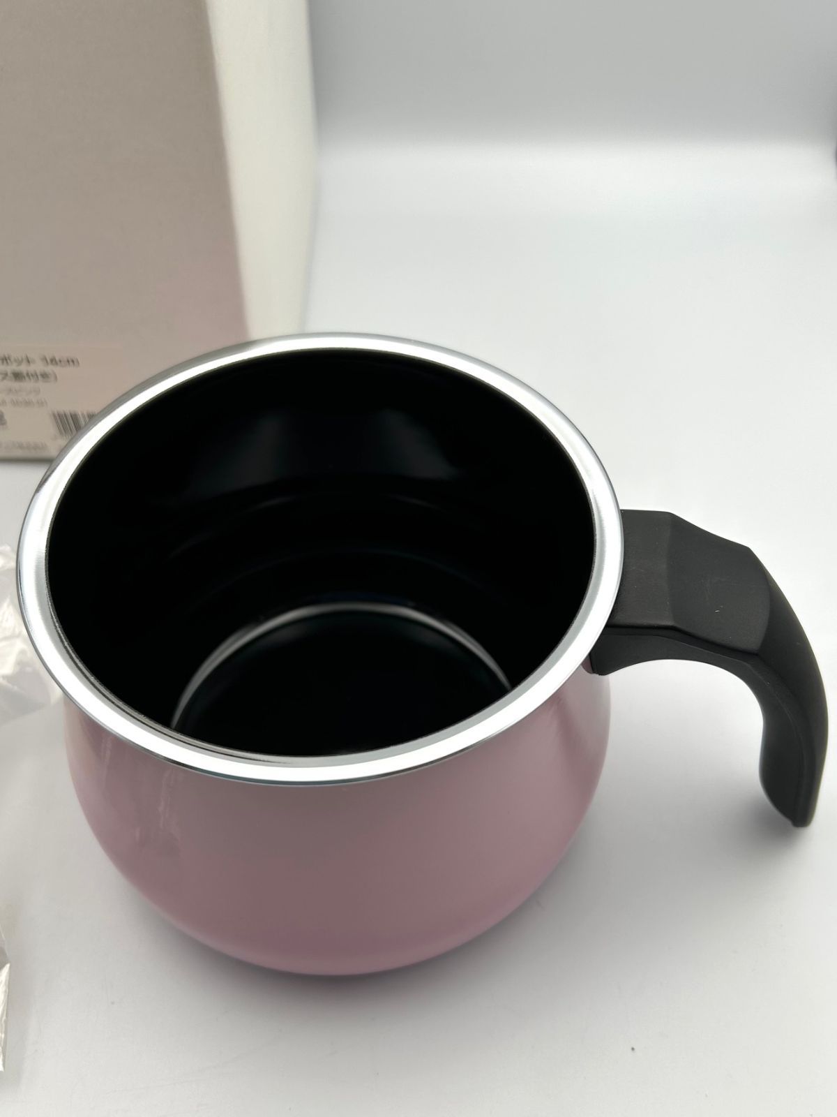 シリット Silit ミルクポット14㎝ ガラス蓋付き ローズピンク