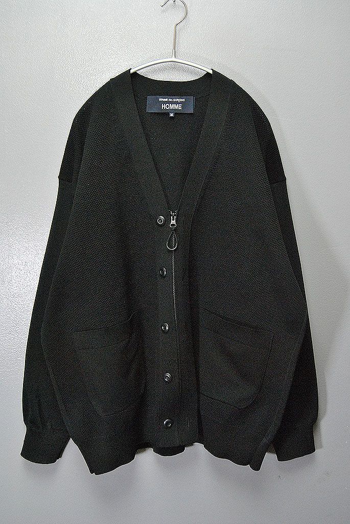 COMME des GARCONS HOMME エステルメッシュカーディガン