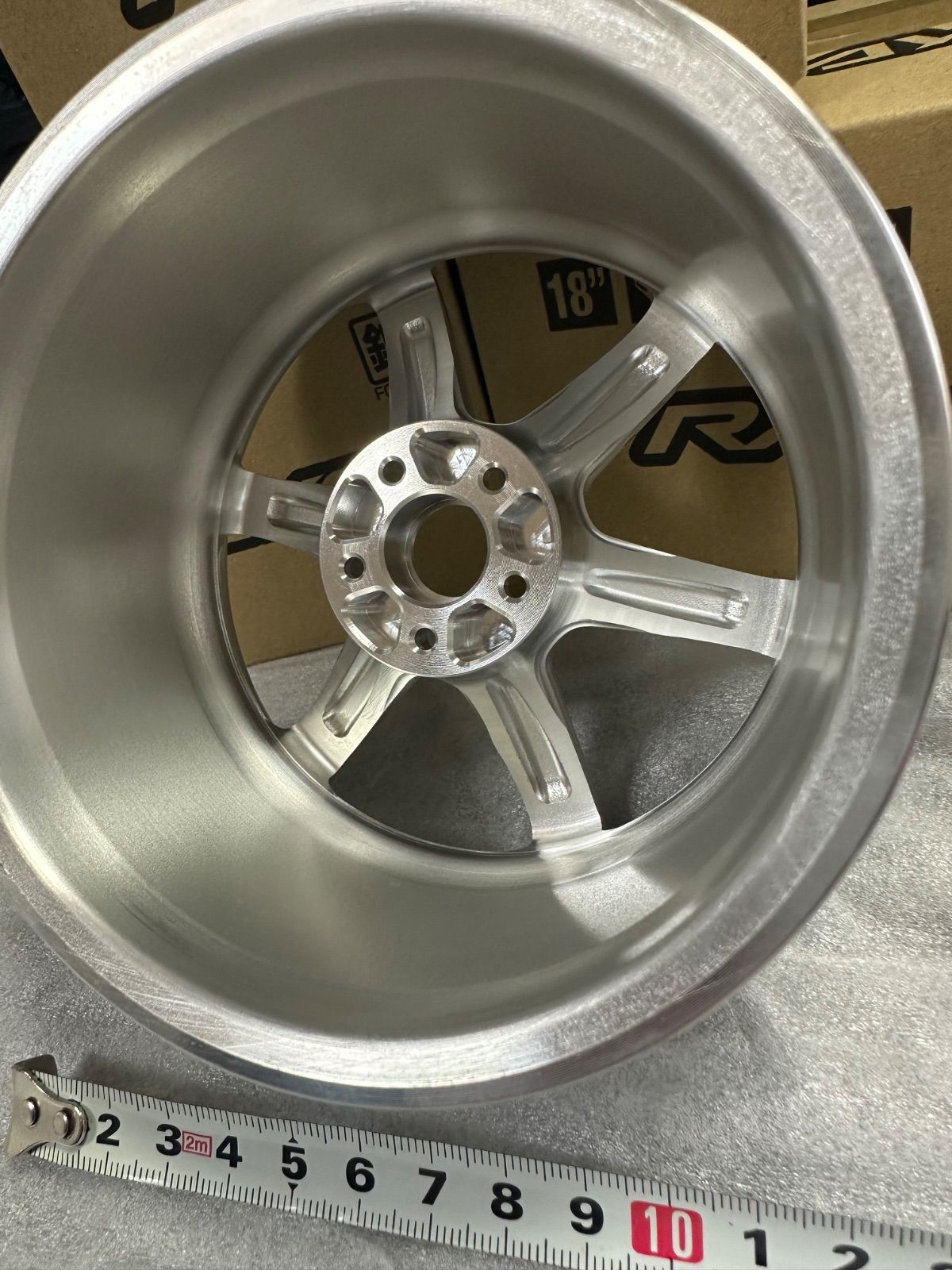 RAYS VOLK RACING TE37SAGA SP 1/4 SCALE BRUSHED レイズ ボルク