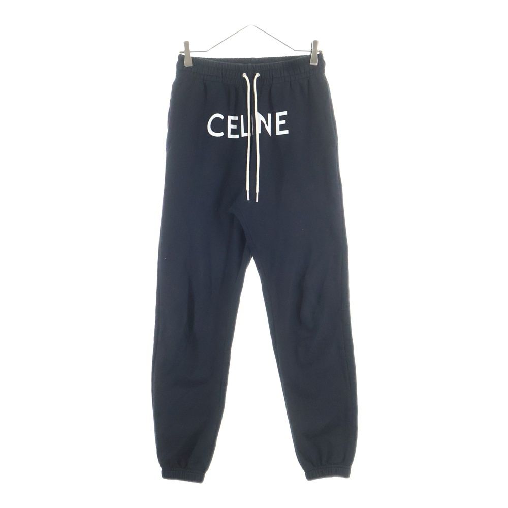 CELINE (セリーヌ) フロントロゴ ジョガーパンツ ブラック 2Z056670Q
