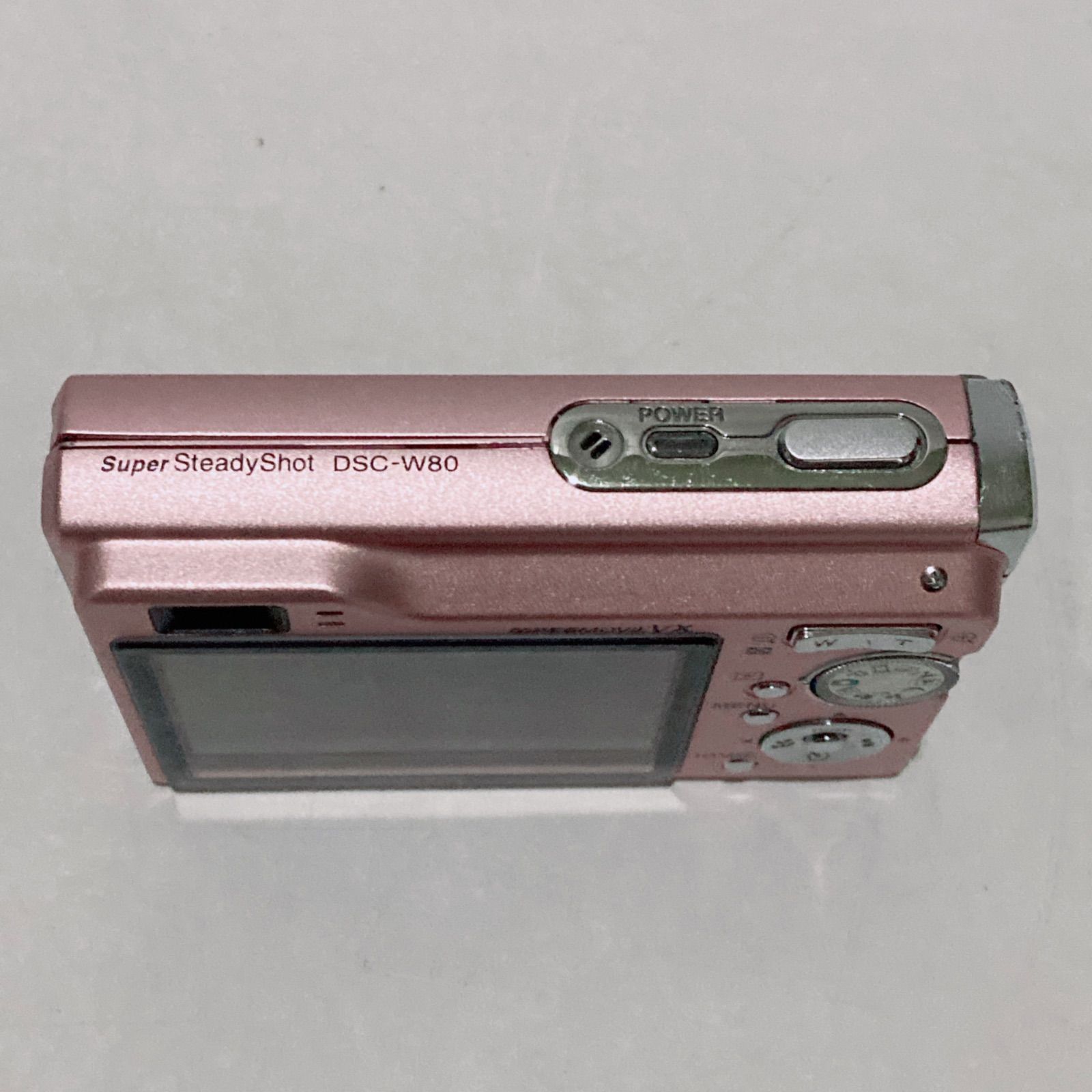 SONY ソニー サイバーショット DSC-W80 ピンク 動作品 Cyber-shot 