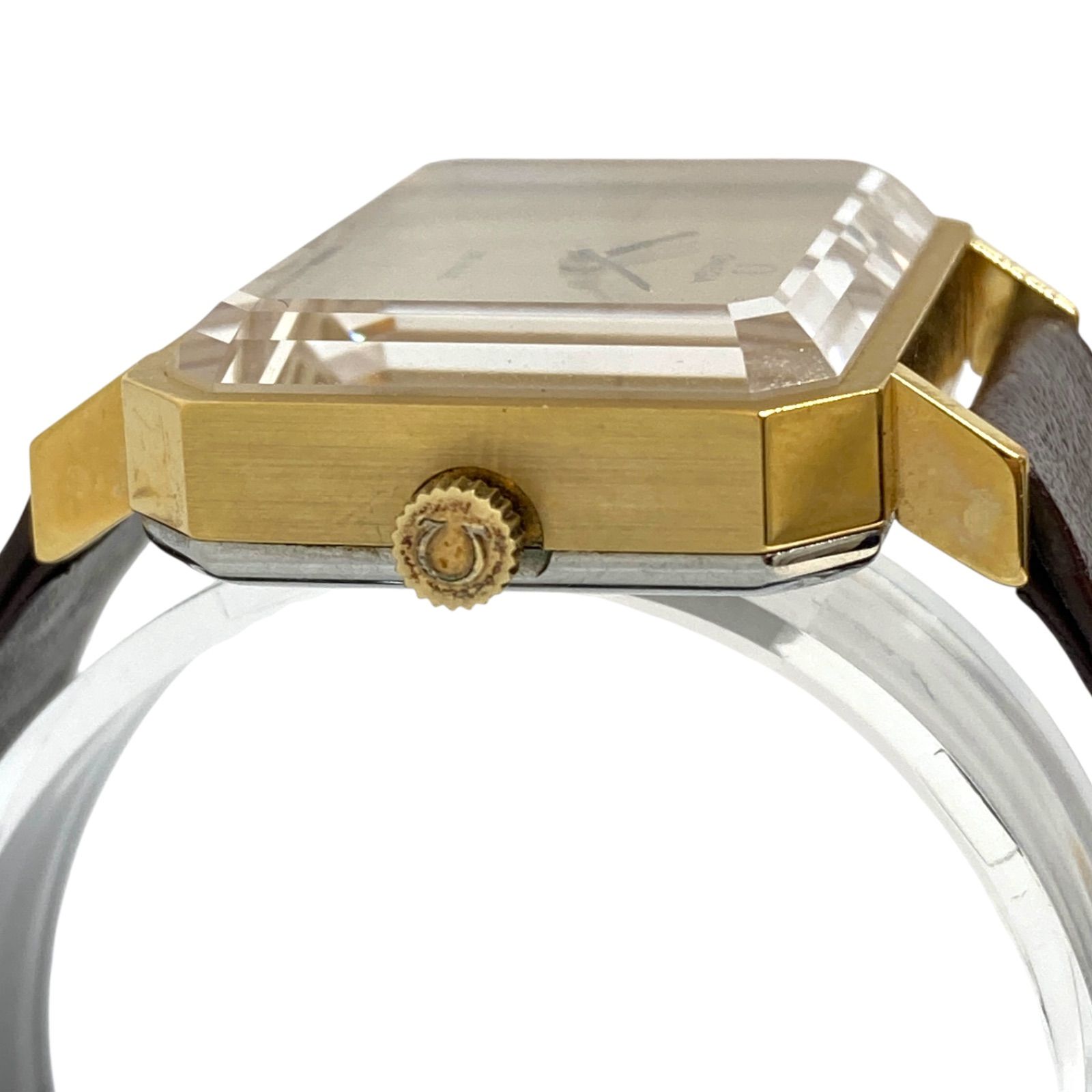 1970s 希少】OMEGA DE VILLE オメガ デビル エメラルドライン 手巻き