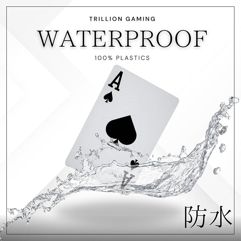 カジノ導入数全国NO.1」TRILLION GAMING Playing Card 4色トランプ