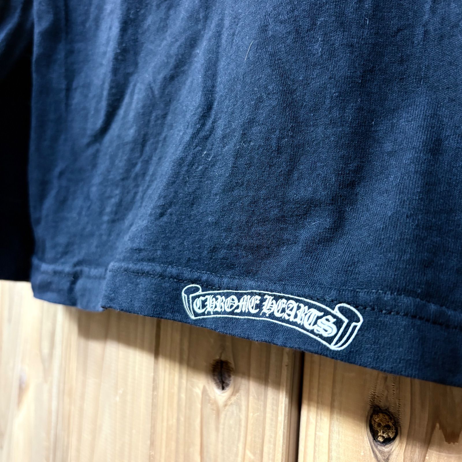 希少レア 90s クロムハーツ CHROME HEARTS / made in USA 袖プリント 