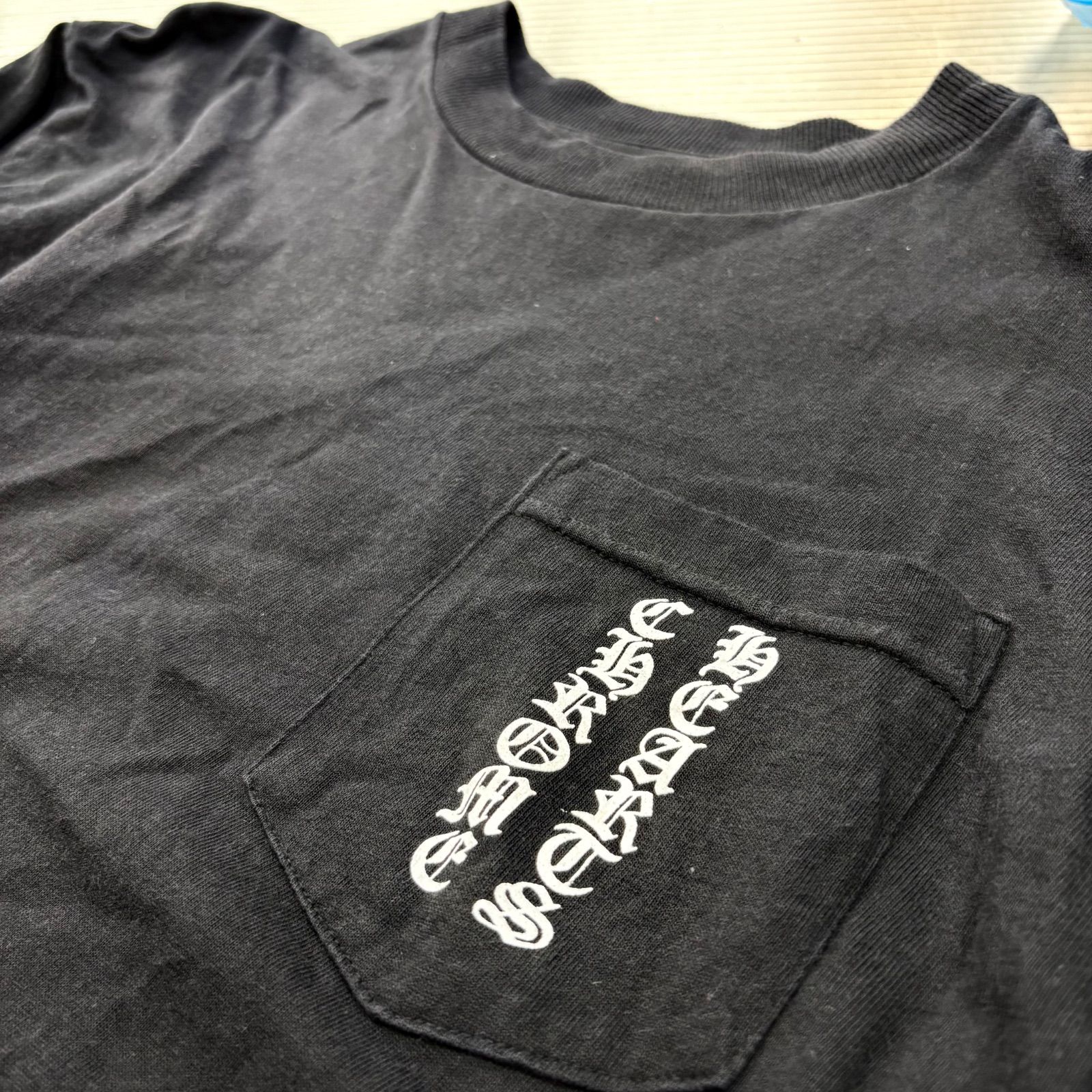 希少レア 90s クロムハーツ CHROME HEARTS / made in USA 袖プリント 