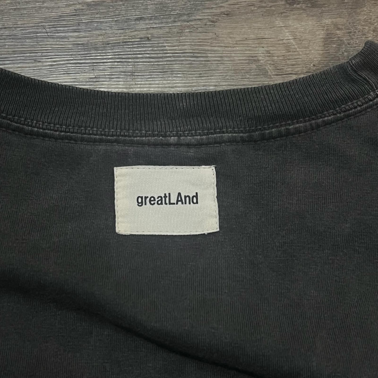 高品質，豊富な greatLAnd クルーネック カットソー カットソー 