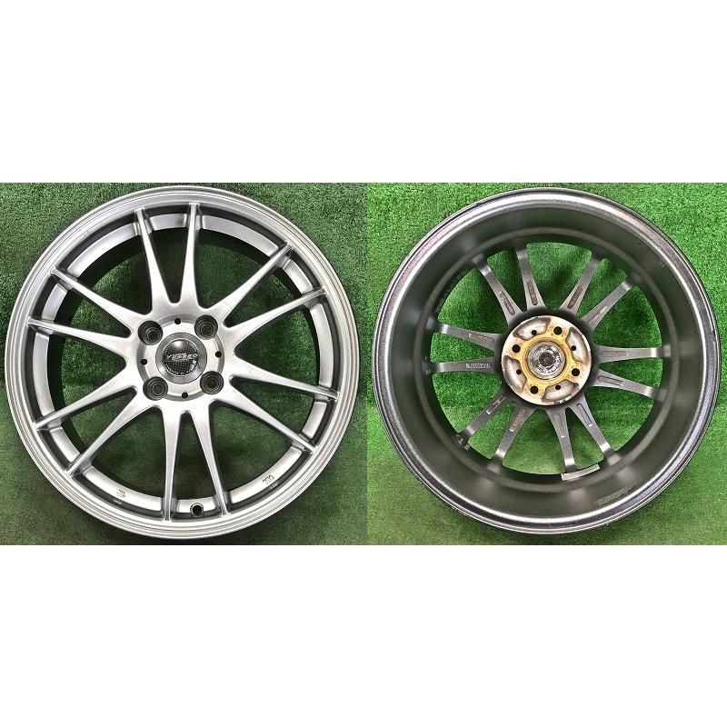 特価 中古アルミ HOTSTUFF X SPEED 16x6.5J+42 4H100 4本 中古アルミ