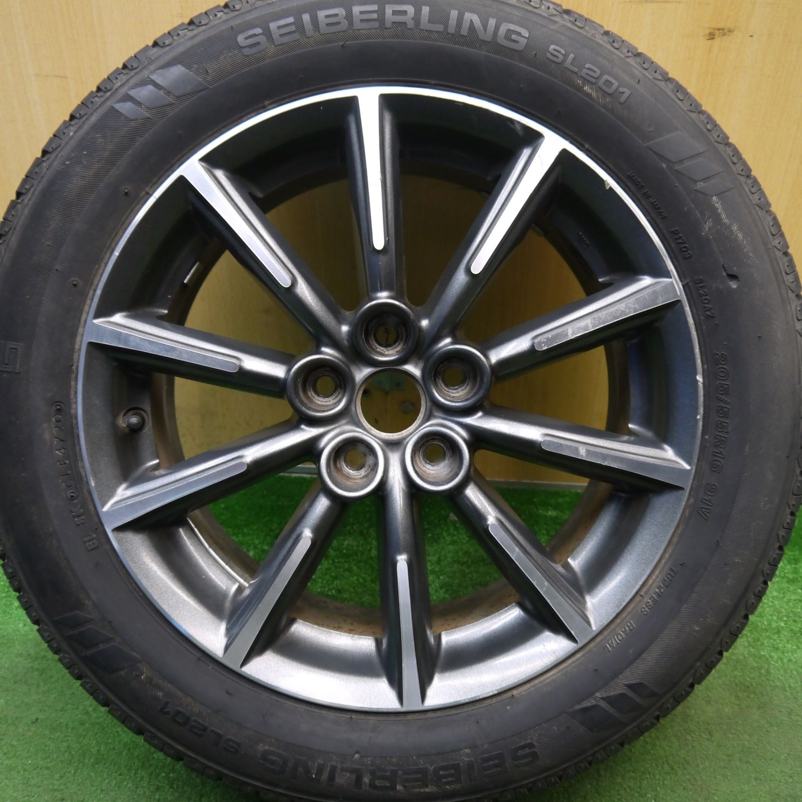1本価格☆トヨタ ZN6 86 スバル BRZ 純正 205/55R16 セイバーリング 