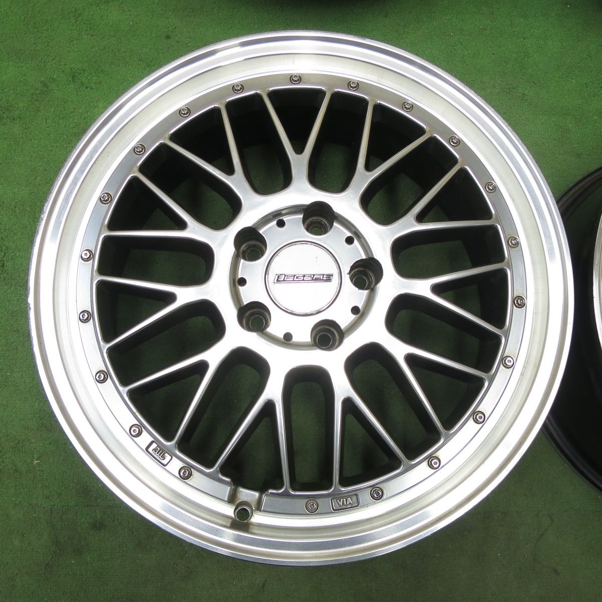 送料無料] 4本価格☆Stich LEGZAS M110 18インチ ホイール 