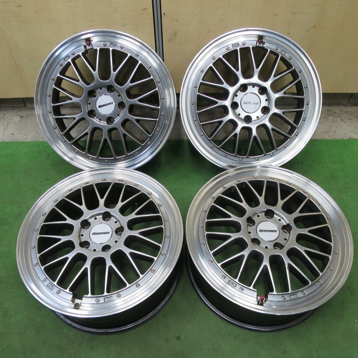 送料無料] 4本価格☆Stich LEGZAS M110 18インチ ホイール 