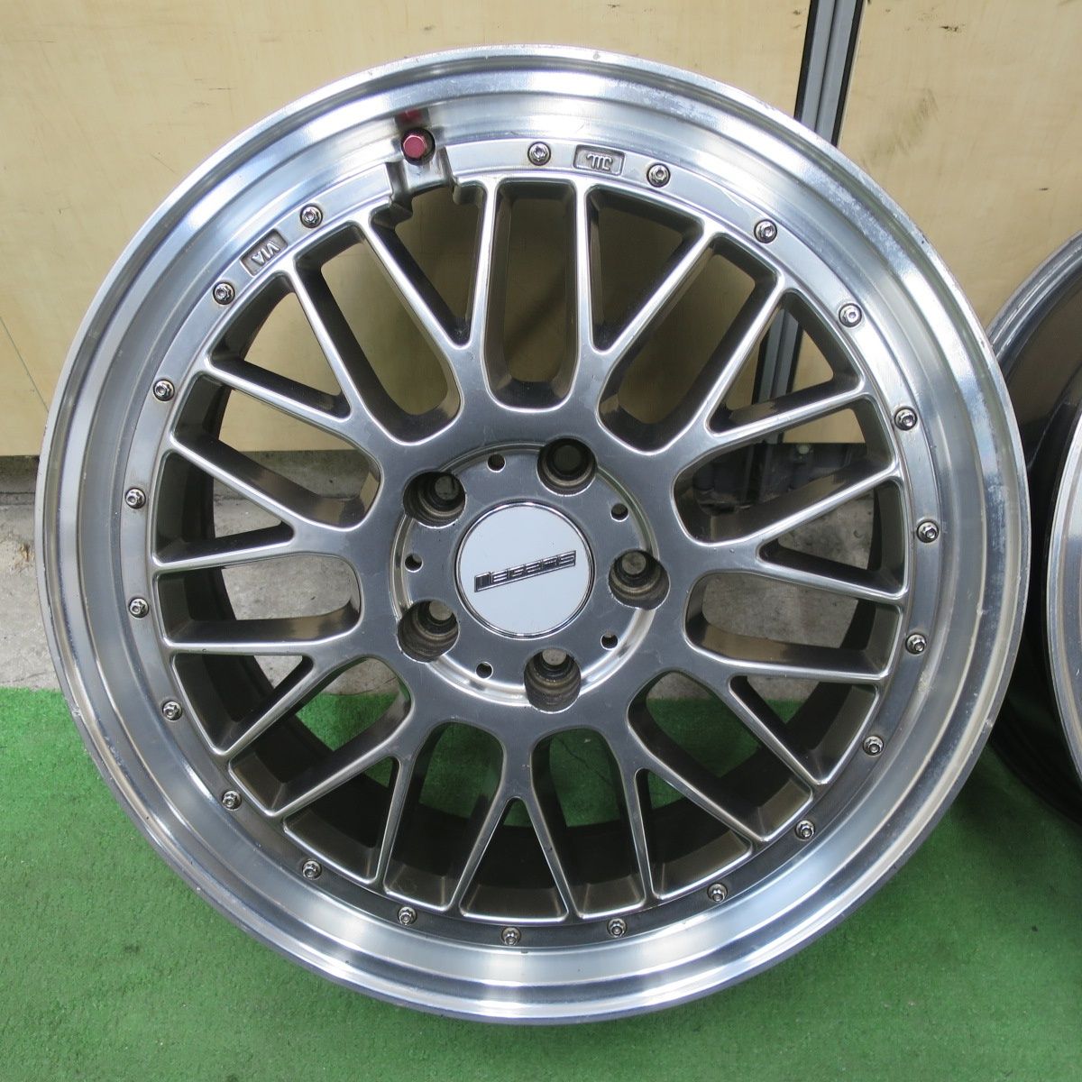 送料無料] 4本価格☆Stich LEGZAS M110 18インチ ホイール 