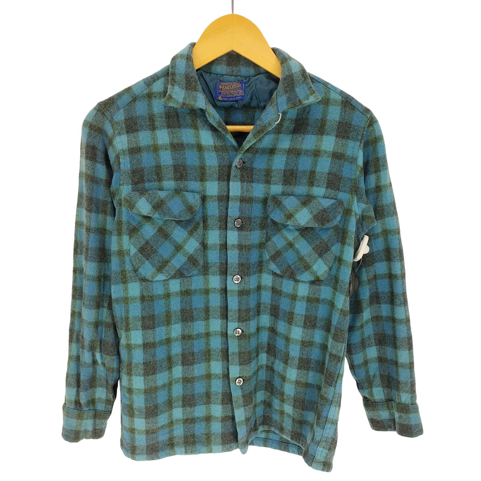 ペンドルトン PENDLETON 60S マドラスチェック フラップポケット