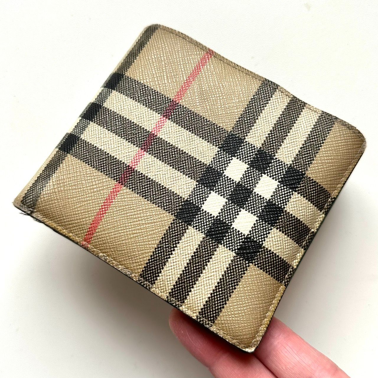 バーバリー BURBERRY 二つ折り財布 ノバチェック - メルカリ