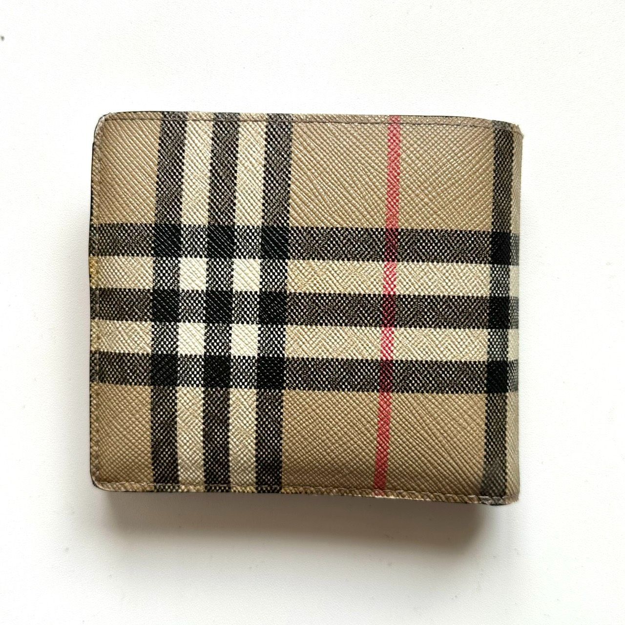 バーバリー BURBERRY 二つ折り財布 ノバチェック - メルカリ