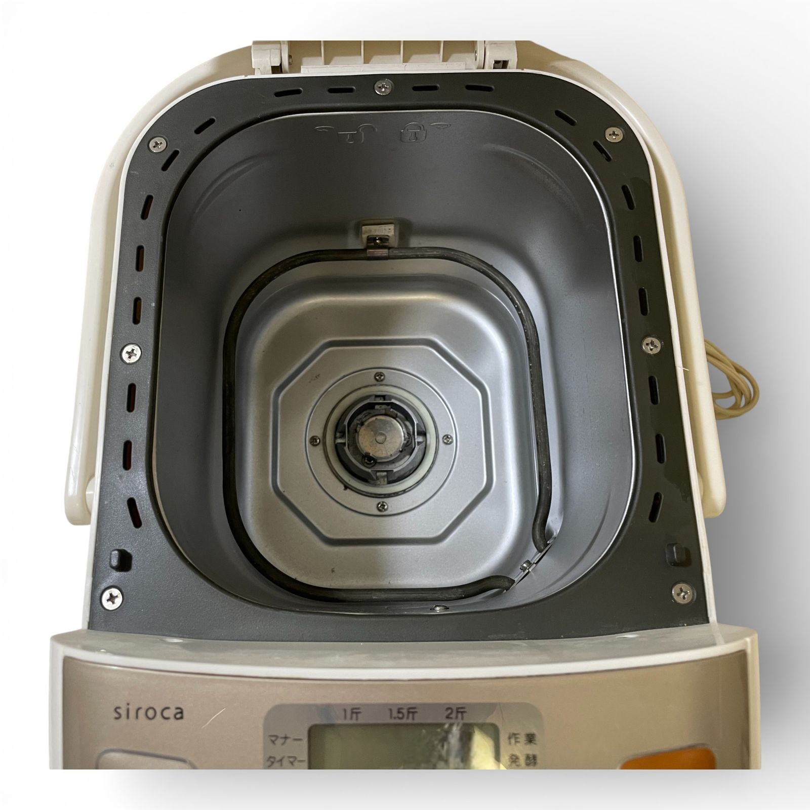 ○ シロカ siroca ホームベーカリー SHB-722 ホワイト 最大2斤 1700