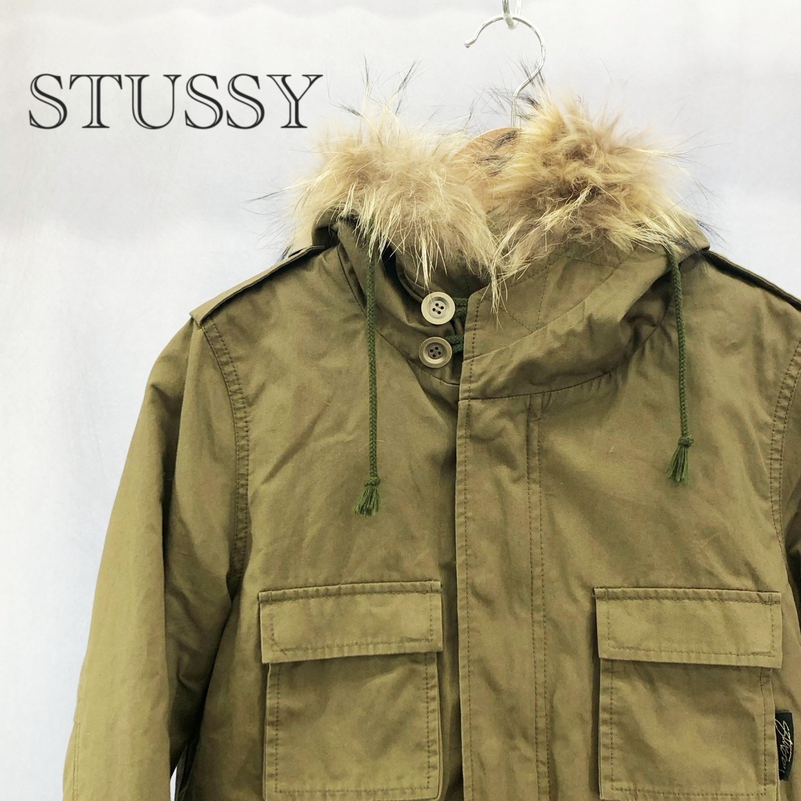 STUSSY ステューシー モッズコート ライナー付 ミリタリーコート