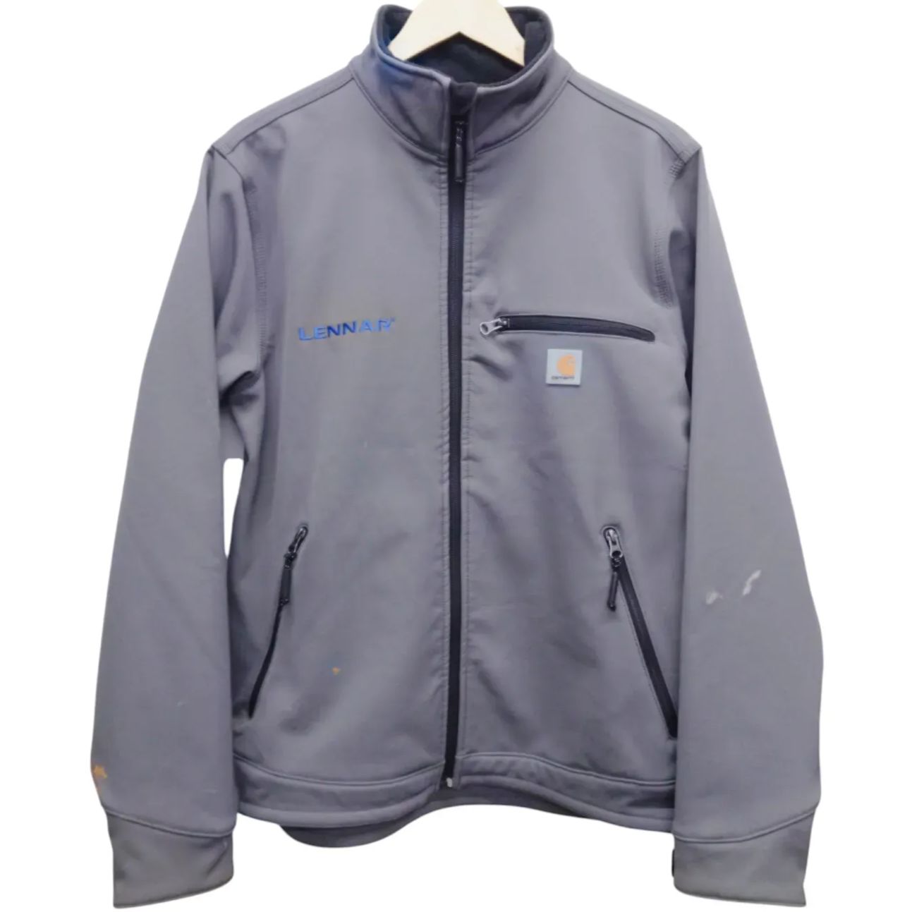 Carhartt カーハート シェルジャケット サイズM グレー ナイロンポリ 