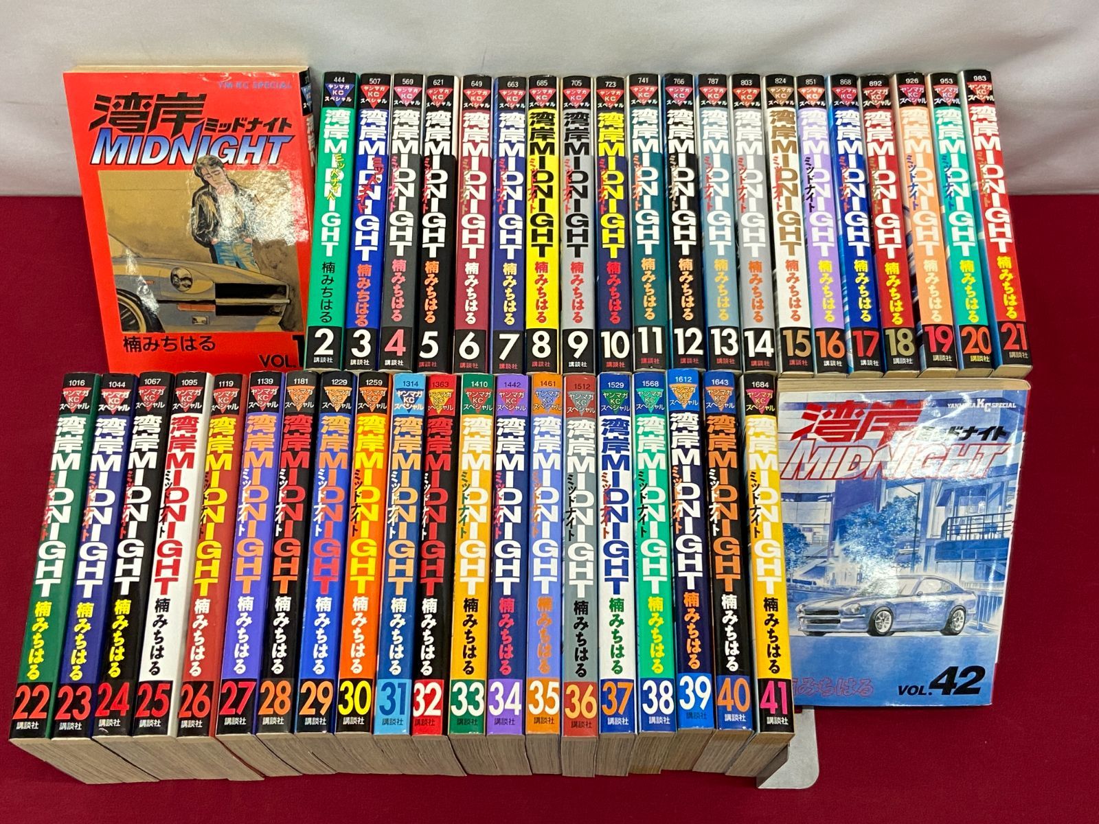 全巻】湾岸MIDNIGHT ミッドナイト 全42巻 / 楠 みちはる【2〜42巻初版