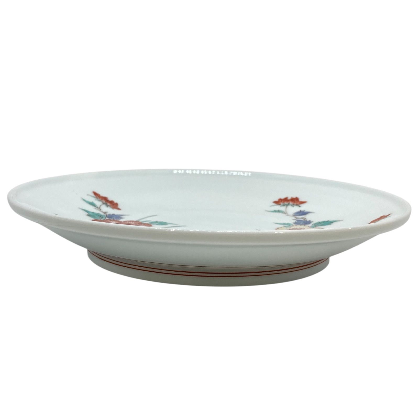 人間国宝】有田焼 十四代酒井田柿右衛門 額皿／飾り皿 錦牡丹花鳥文