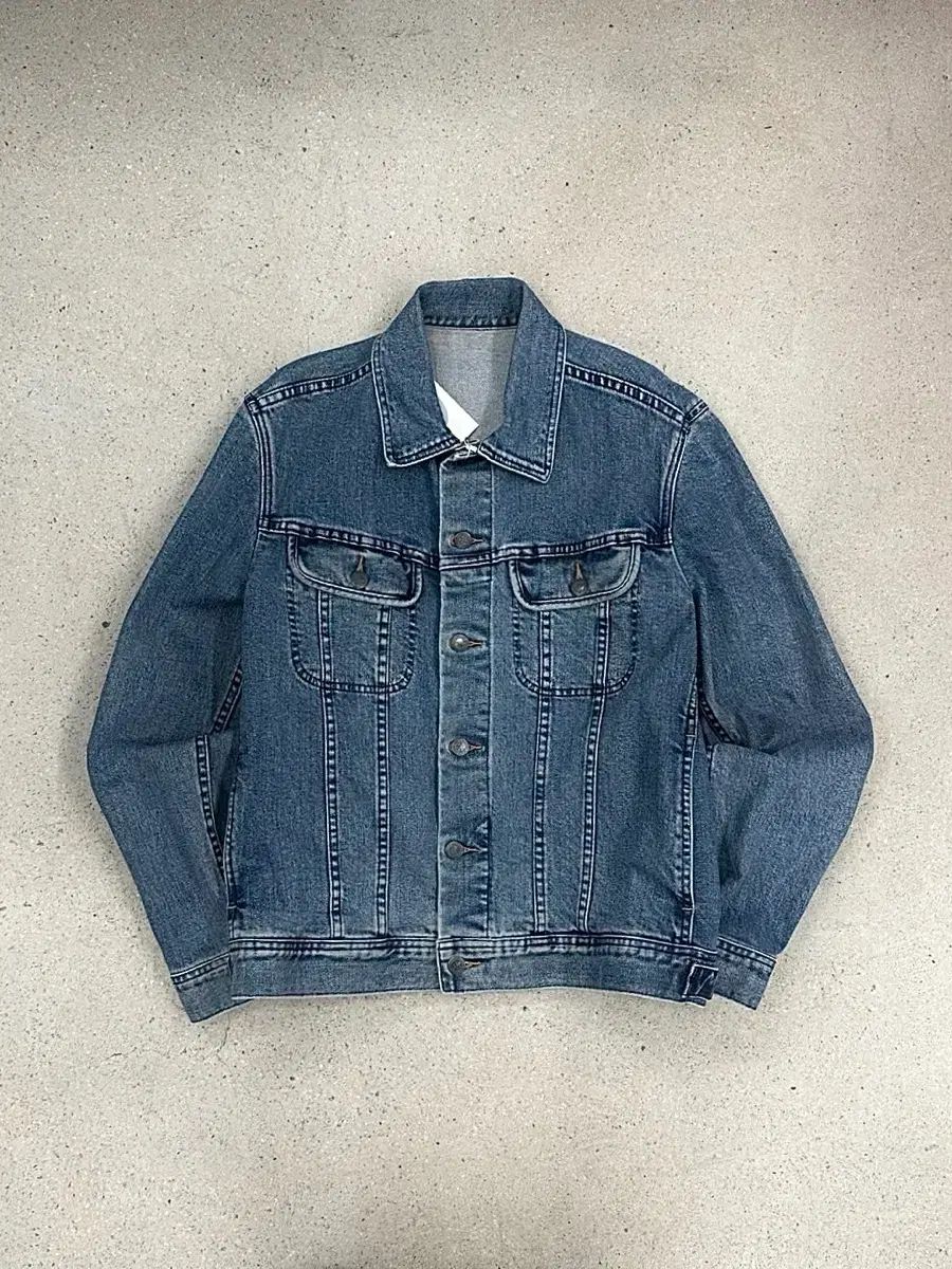 A.P.C. アーペーセー ブルー デニム トラッカー ジャケット デニム
