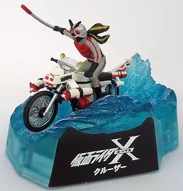 中古】食玩 トレーディングフィギュア 仮面ライダーX クルーザー(仮面