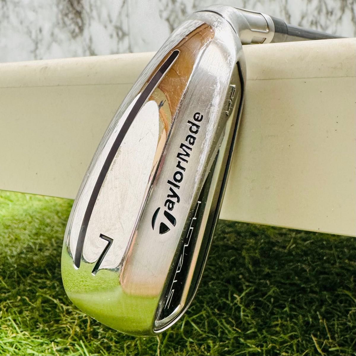 美品】テーラーメイド ステルスHD 7番アイアン カーボン R - メルカリ